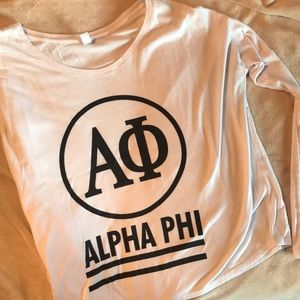 Alpha Phi long sleeve shirt